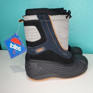 Men's NWT Blue & Gray Totes Winter Boots